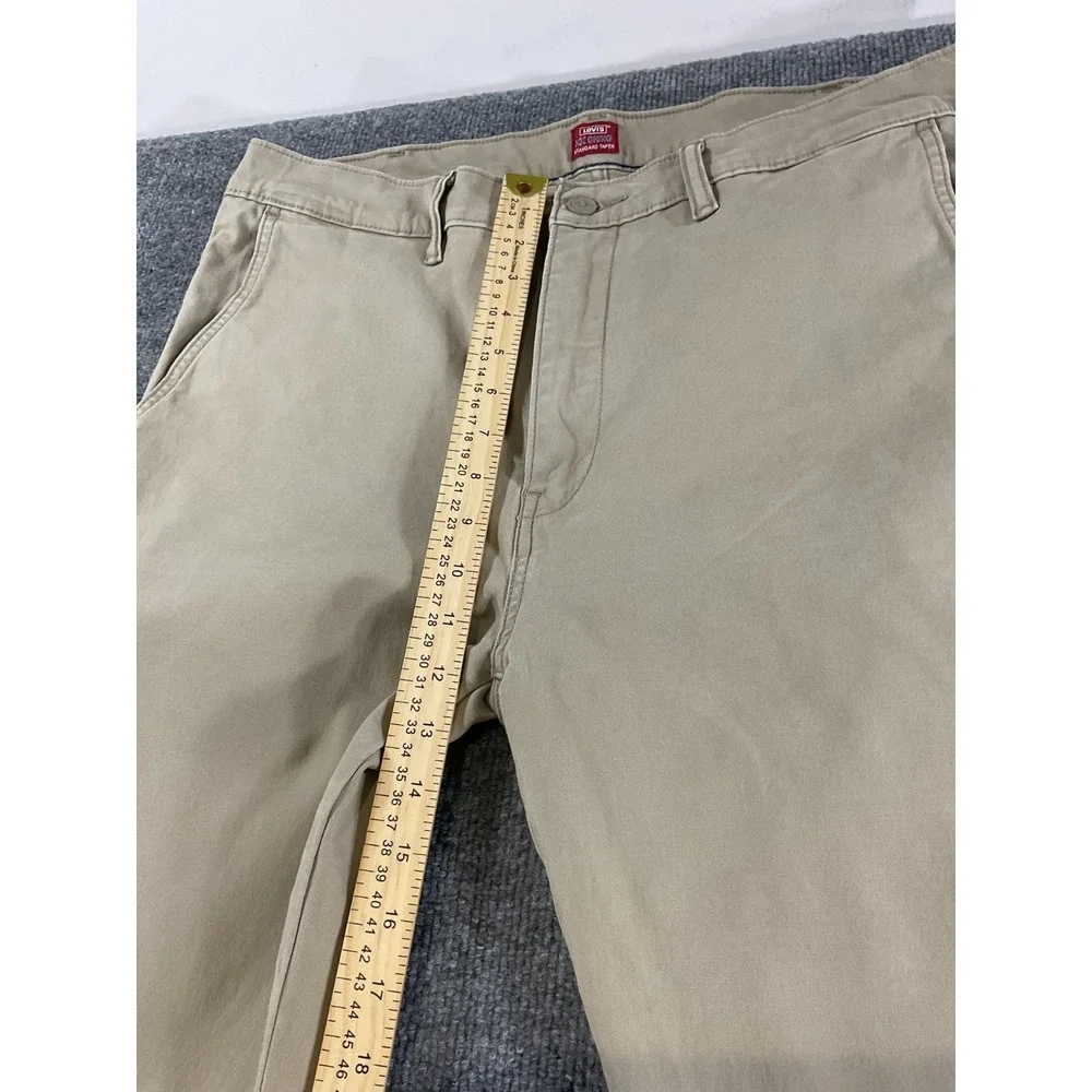 Levi's XX Chino Standard Taper Pants Men's 38x32 Khaki Casual Stretch Chinos